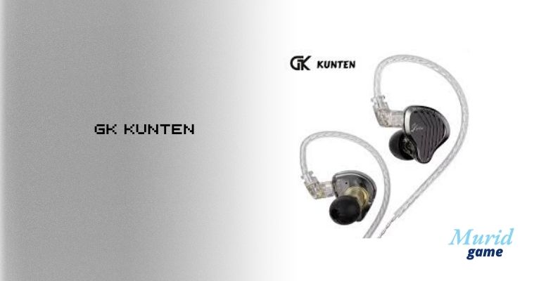 Earphone Monitor Murah GK Kunten Warna Dark Silver